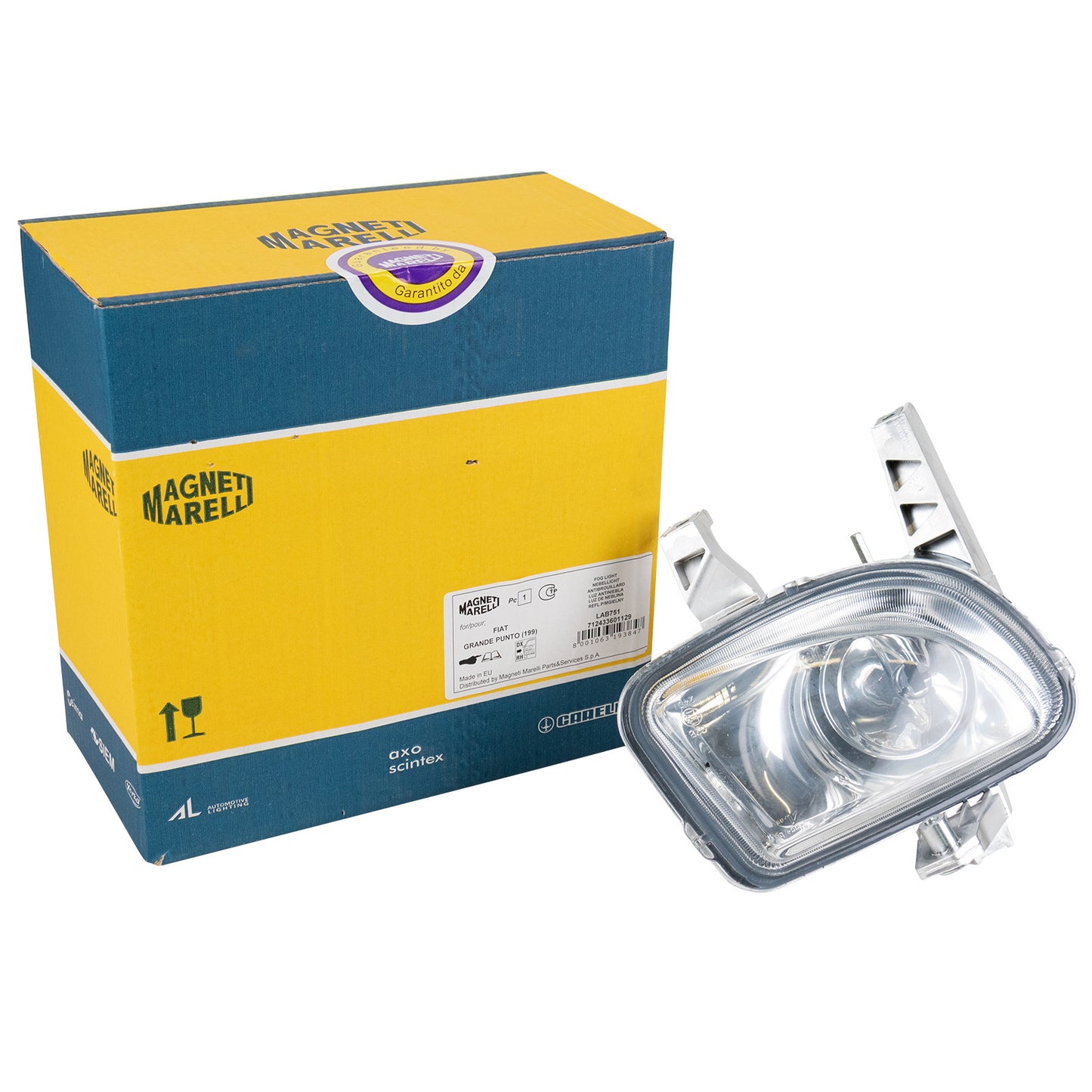 Prawa lampa przeciwmgielna H1  Magneti Marelli