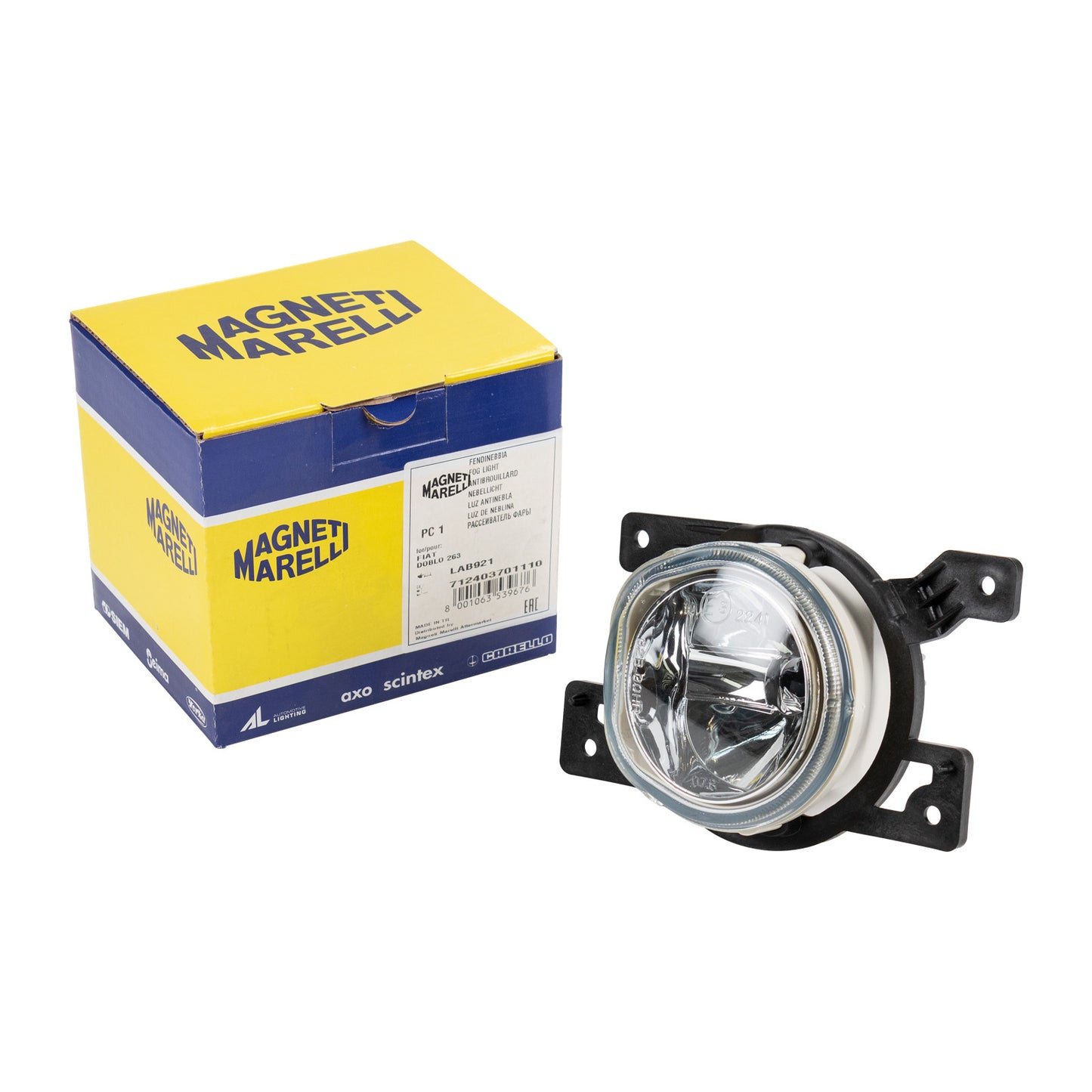 Prawa lampa przeciwmgielna  Magneti Marelli