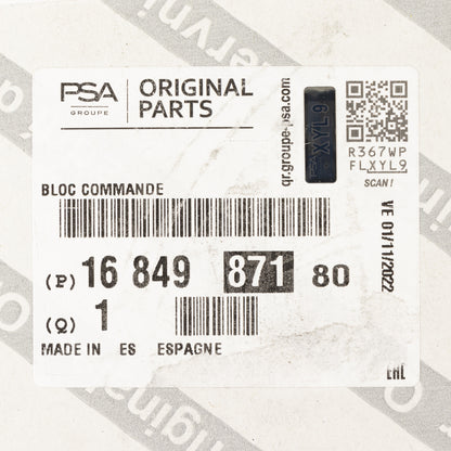 Jednostka sterująca PSA OE 1649361580