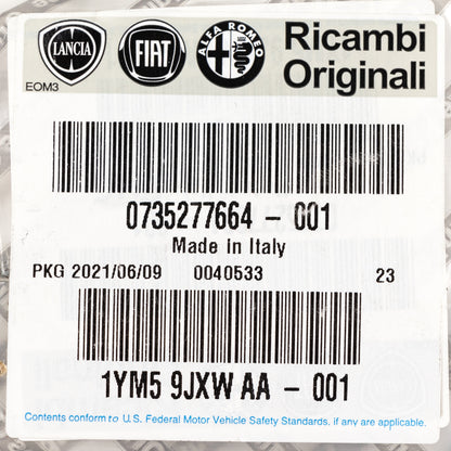 Dysza spryskiwacza szyby czarna OE735277664