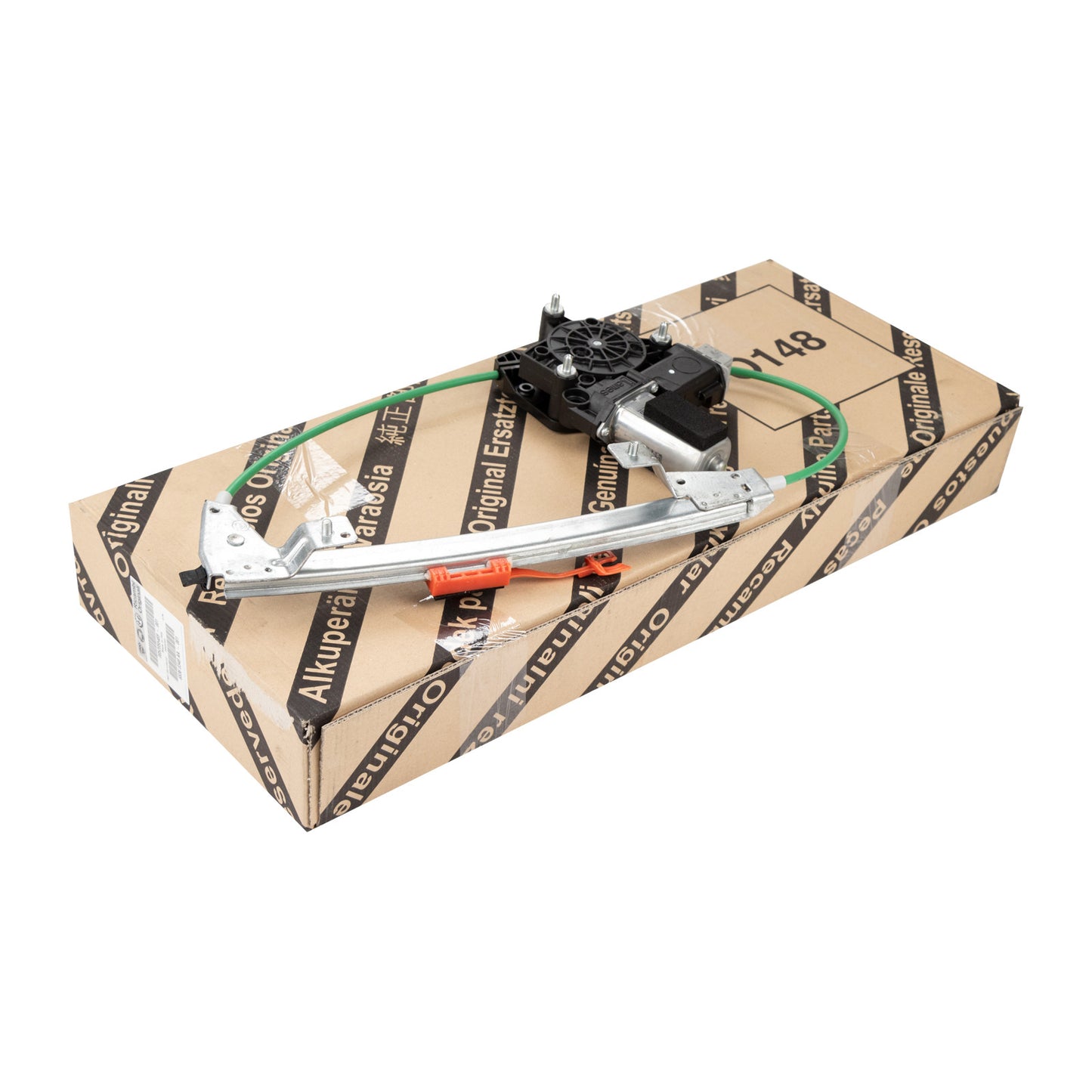 Podnośnik elektryczny tylnej szyby lewej strony, oryginalny