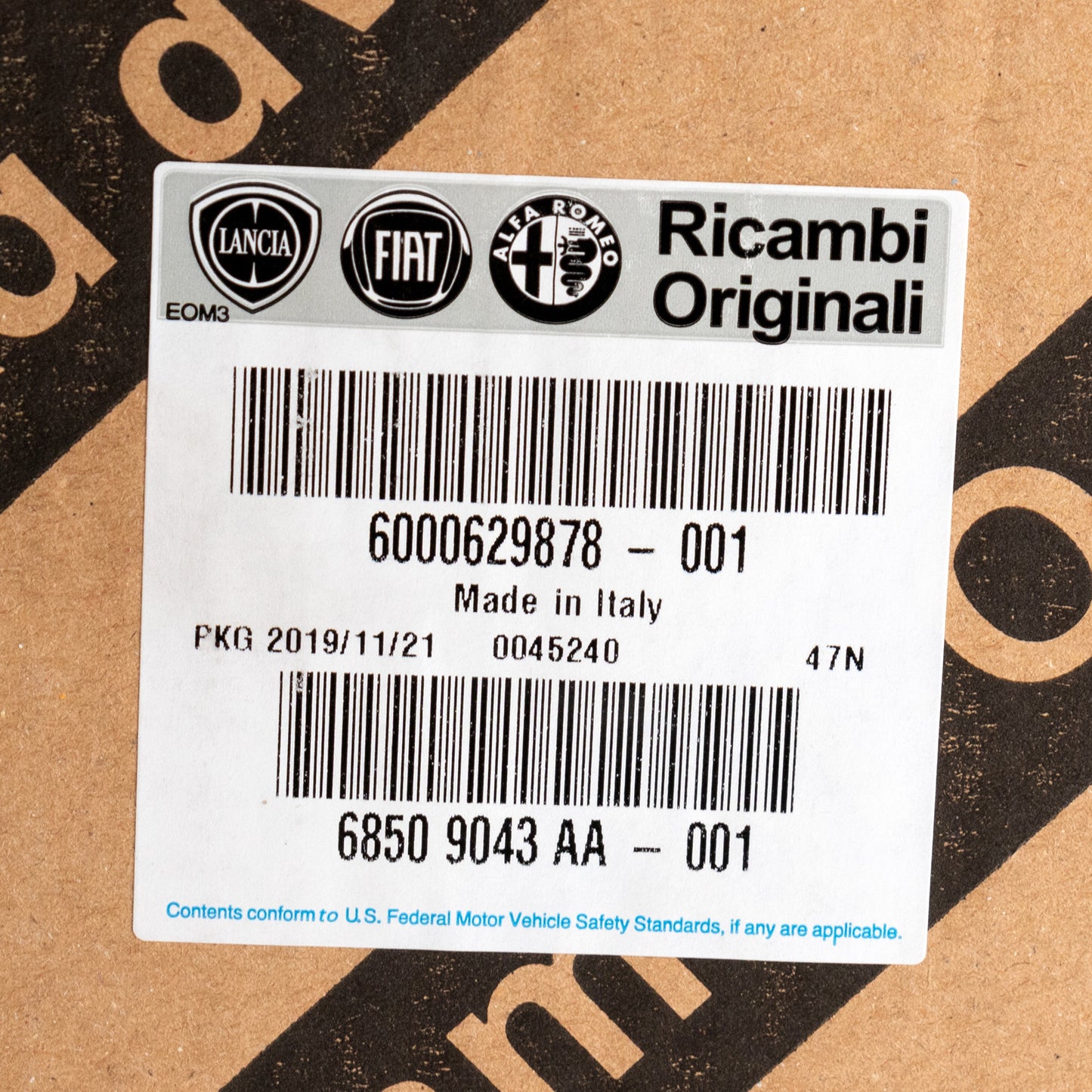 Podnośnik elektryczny przedni lewy oryginalny