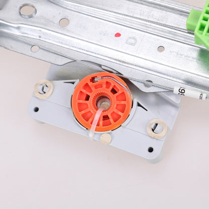 Podnośnik elektryczny tylnej szyby prawej strony bez silnika, tylko mechanizm