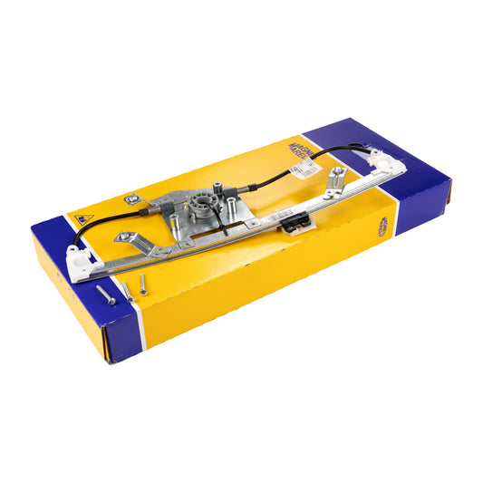 Podnośnik elektryczny przedni prawy bez silnika elektrycznego Magneti Marelli