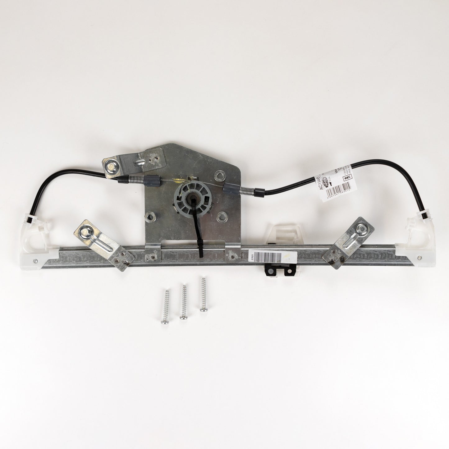 Podnośnik elektryczny przedni prawy bez silnika elektrycznego Magneti Marelli