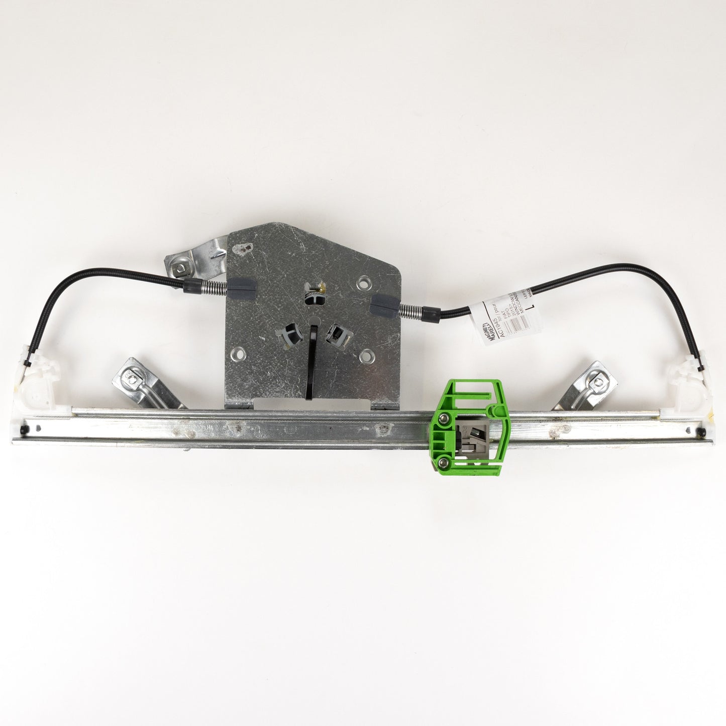 Podnośnik elektryczny przedni lewy bez silnika elektrycznego Magneti Marelli