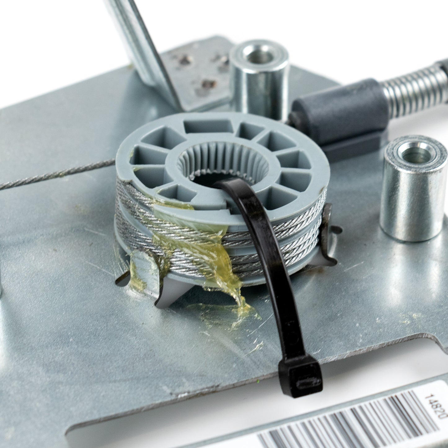 Podnośnik elektryczny tylnej lewej szyby bez silnika elektrycznego