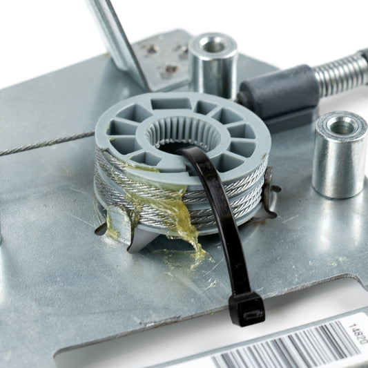 Podnośnik elektryczny tylnej lewej szyby bez silnika elektrycznego