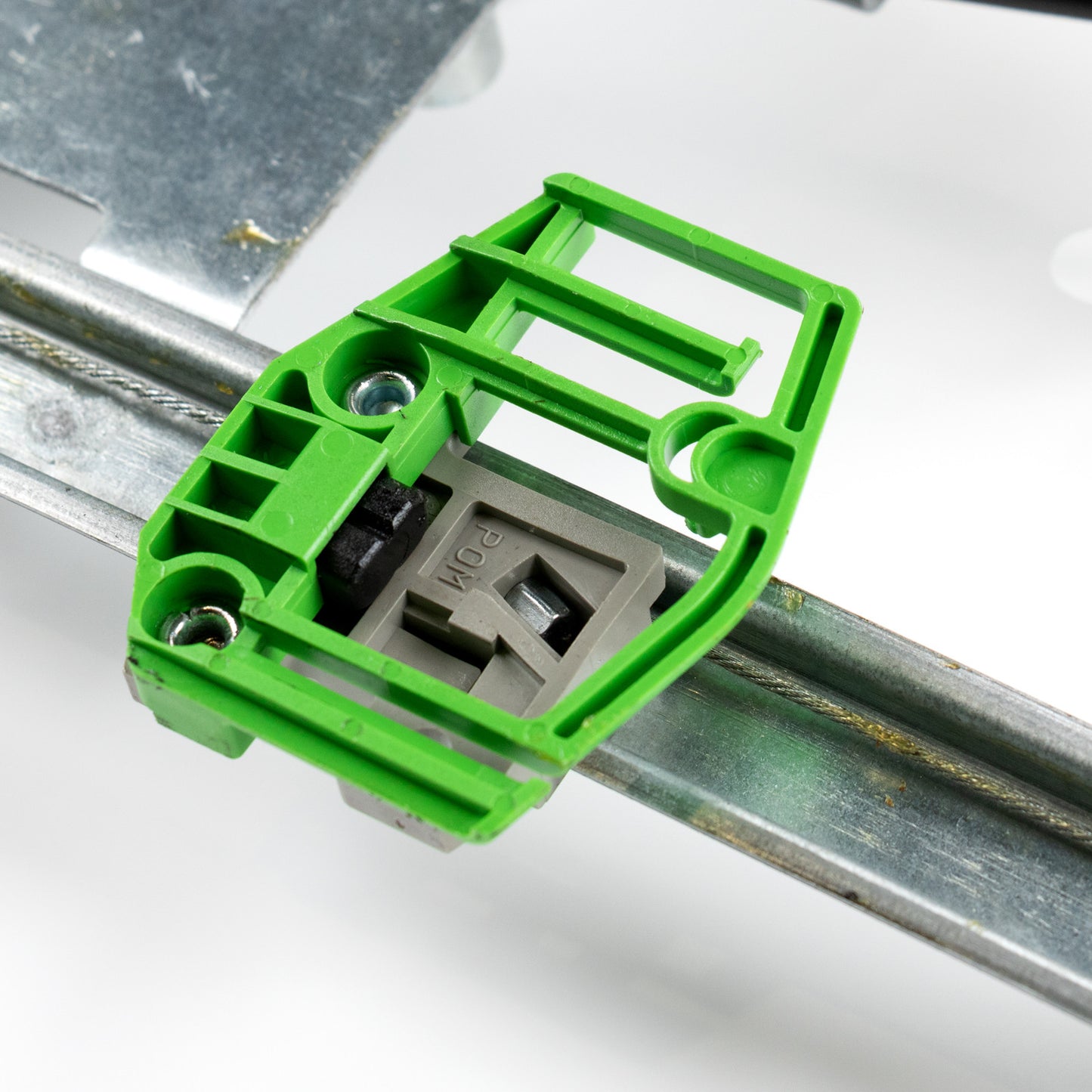 Podnośnik elektryczny tylnej lewej szyby bez silnika elektrycznego