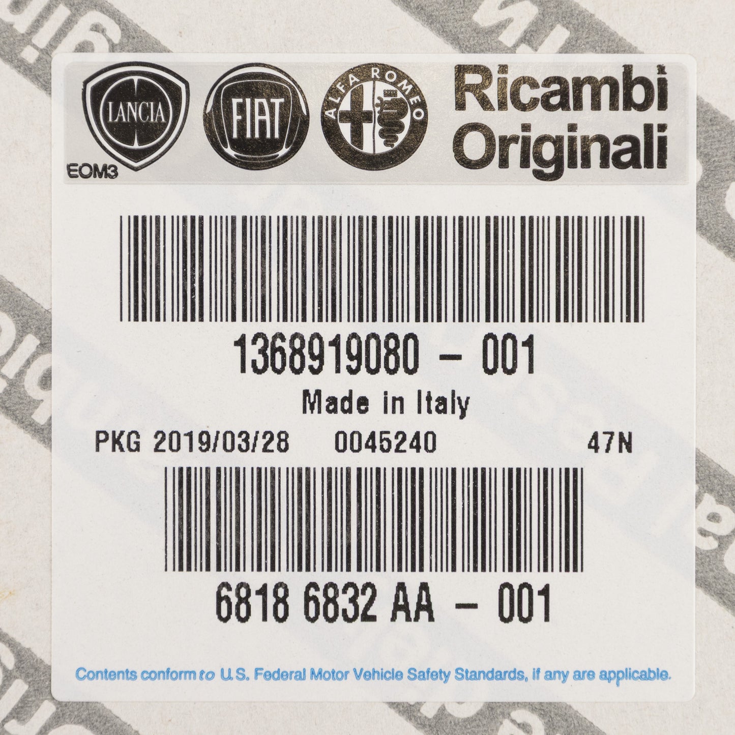 Podnośnik szyby przedniej prawej