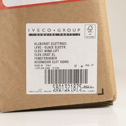 Podnośnik szyby po lewej stronie