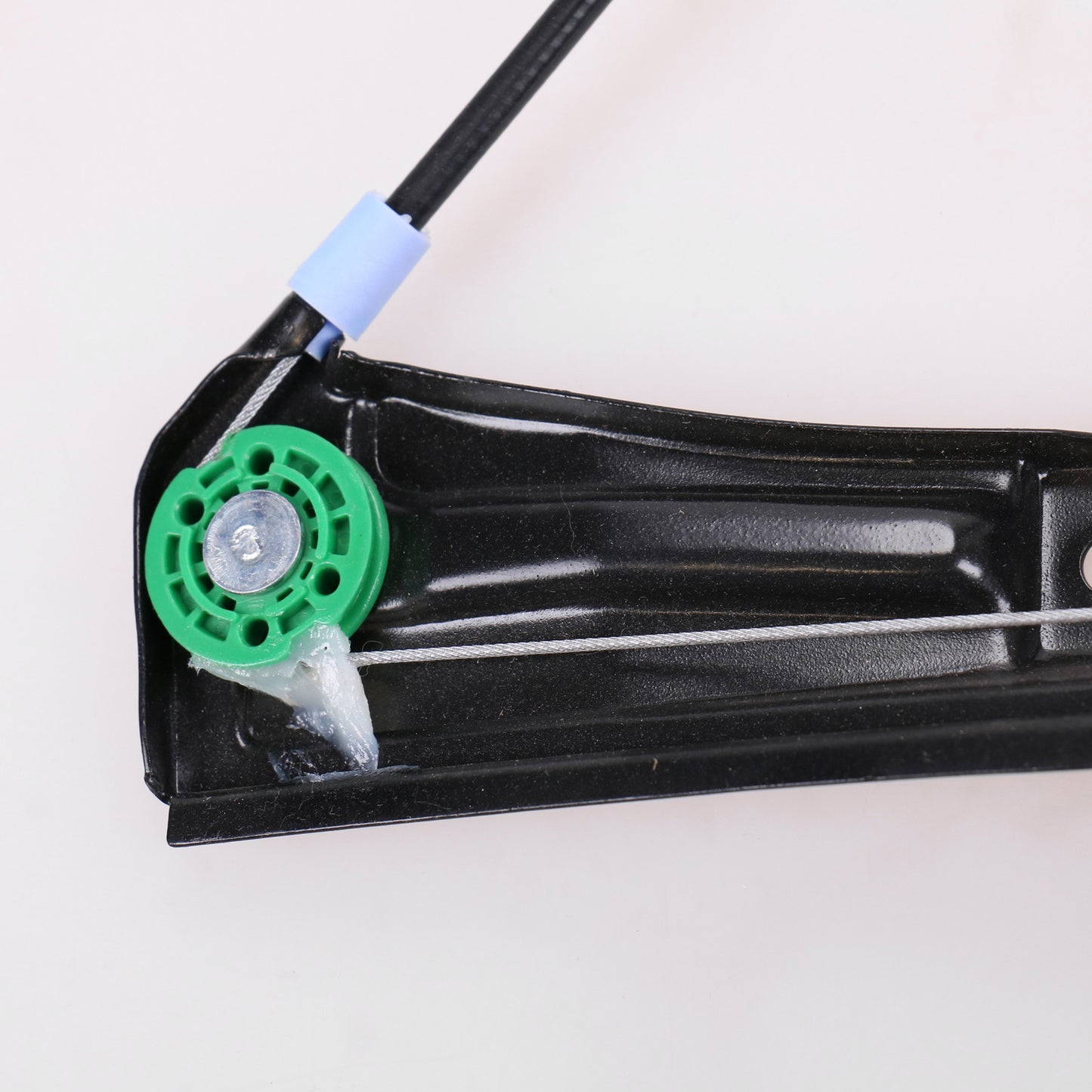 Podnośnik elektryczny przedni lewy bez silnika