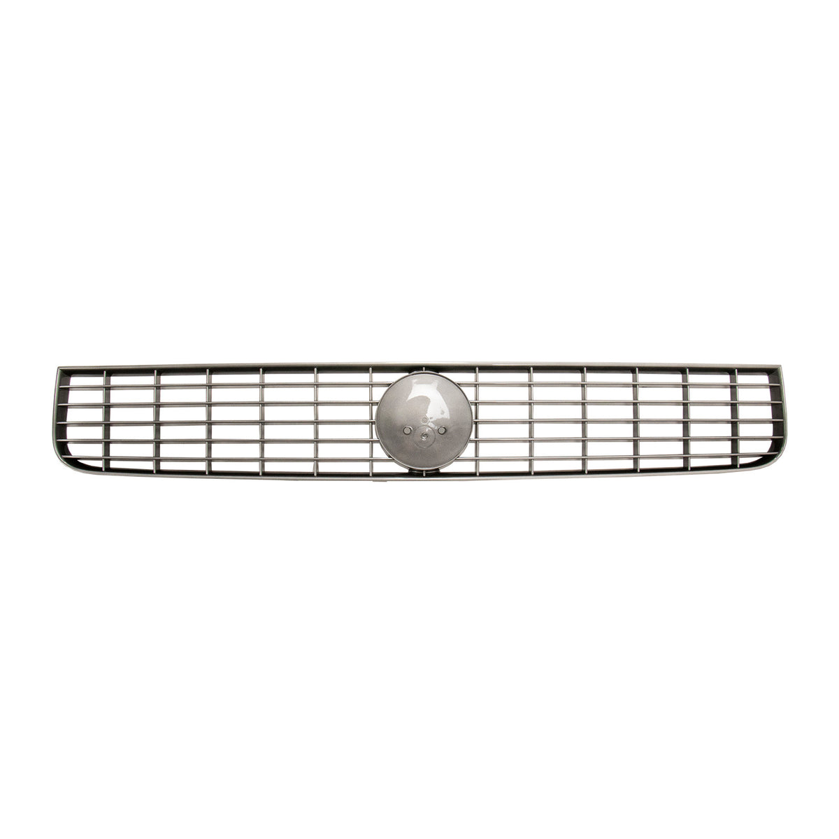 Atrapa chłodnicy bez emblematu srebrna Fiat Grande Punto 735489584