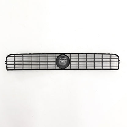 Atrapa chłodnicy bez emblematu srebrna Fiat Grande Punto 735489584