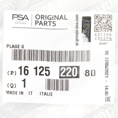 Element końcowy błotnika przedniego lewego PSA OE 1612522080