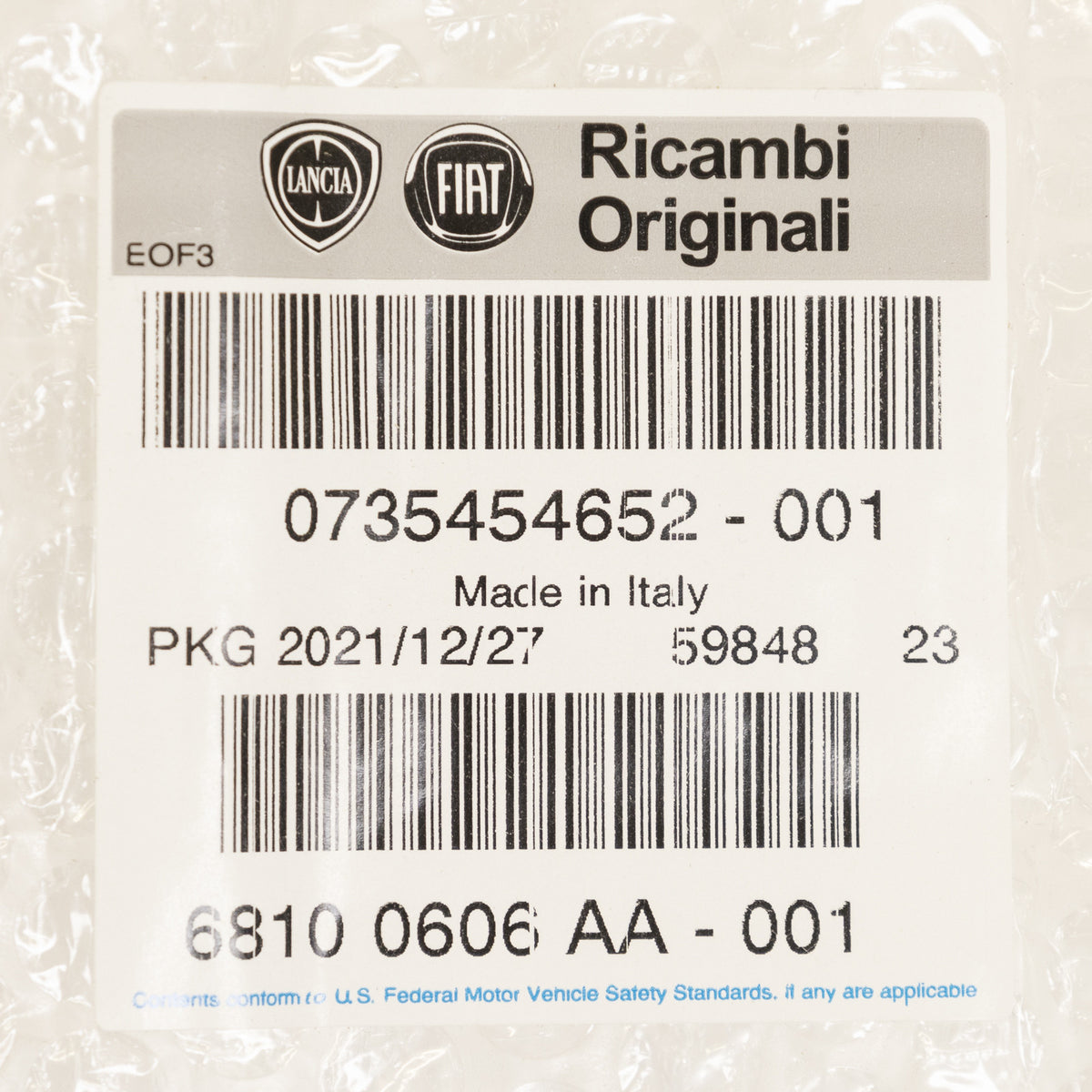 Atrapa chłodnicy bez emblematu Fiat Bravo 735454652