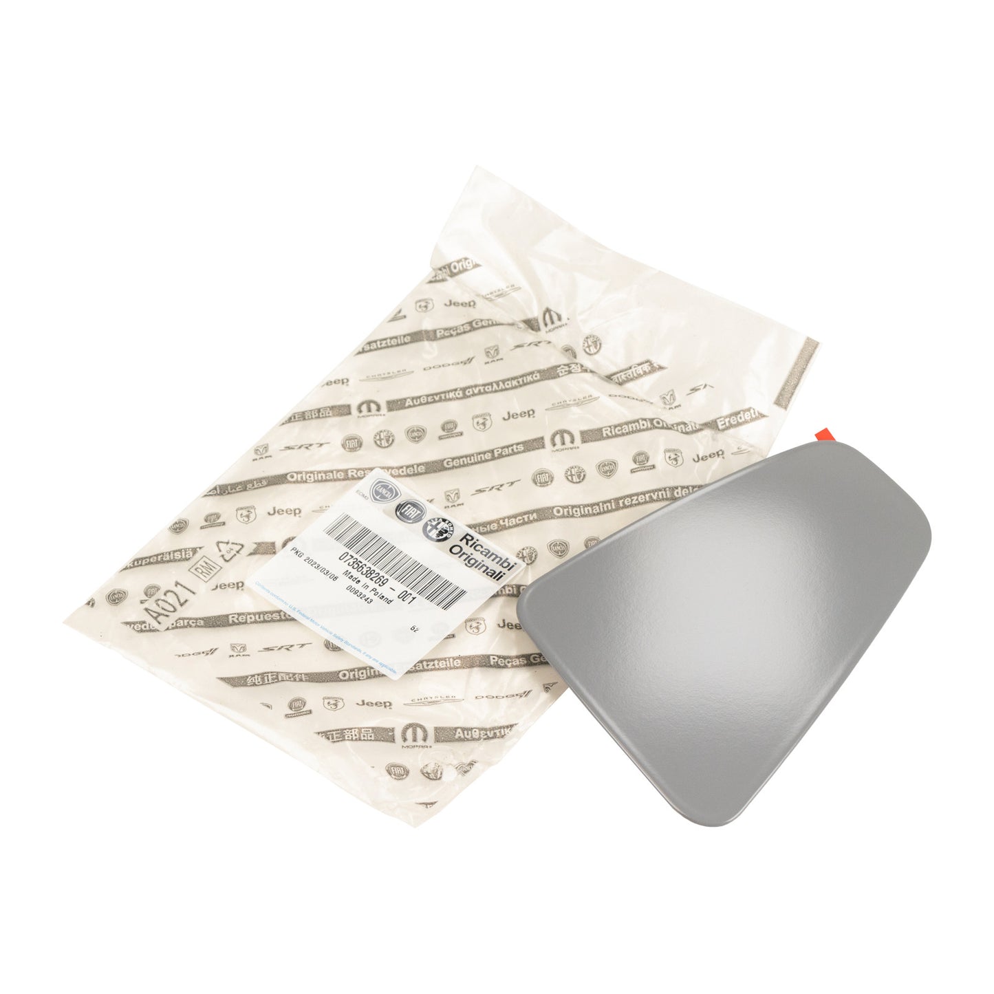Osłona w lewym tylnym świetle, zagruntowana