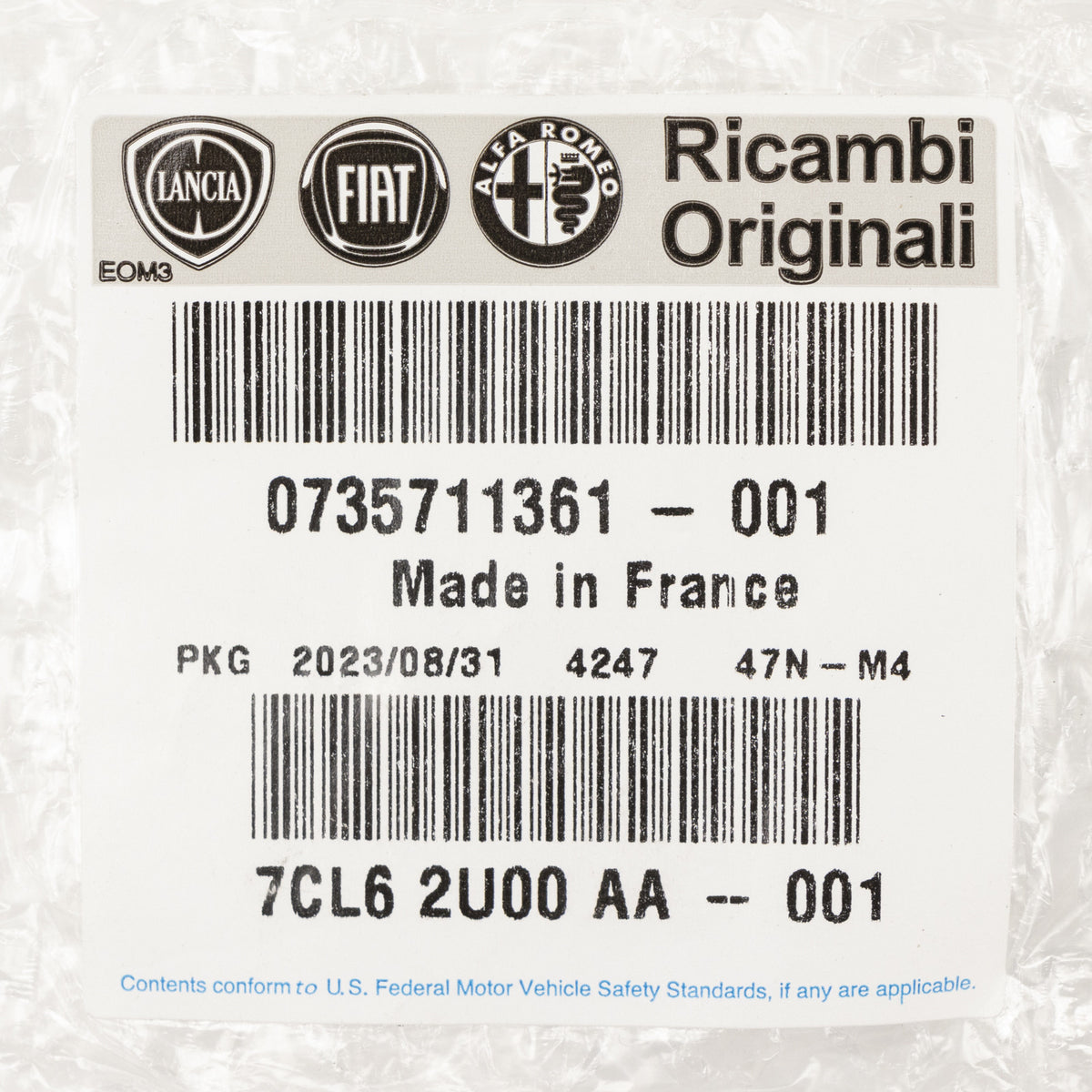 Pokrywa piasty koła Fiat 500X 735711361