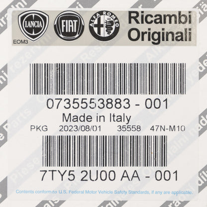Pokrywa piasty koła Fiat Panda 735553883