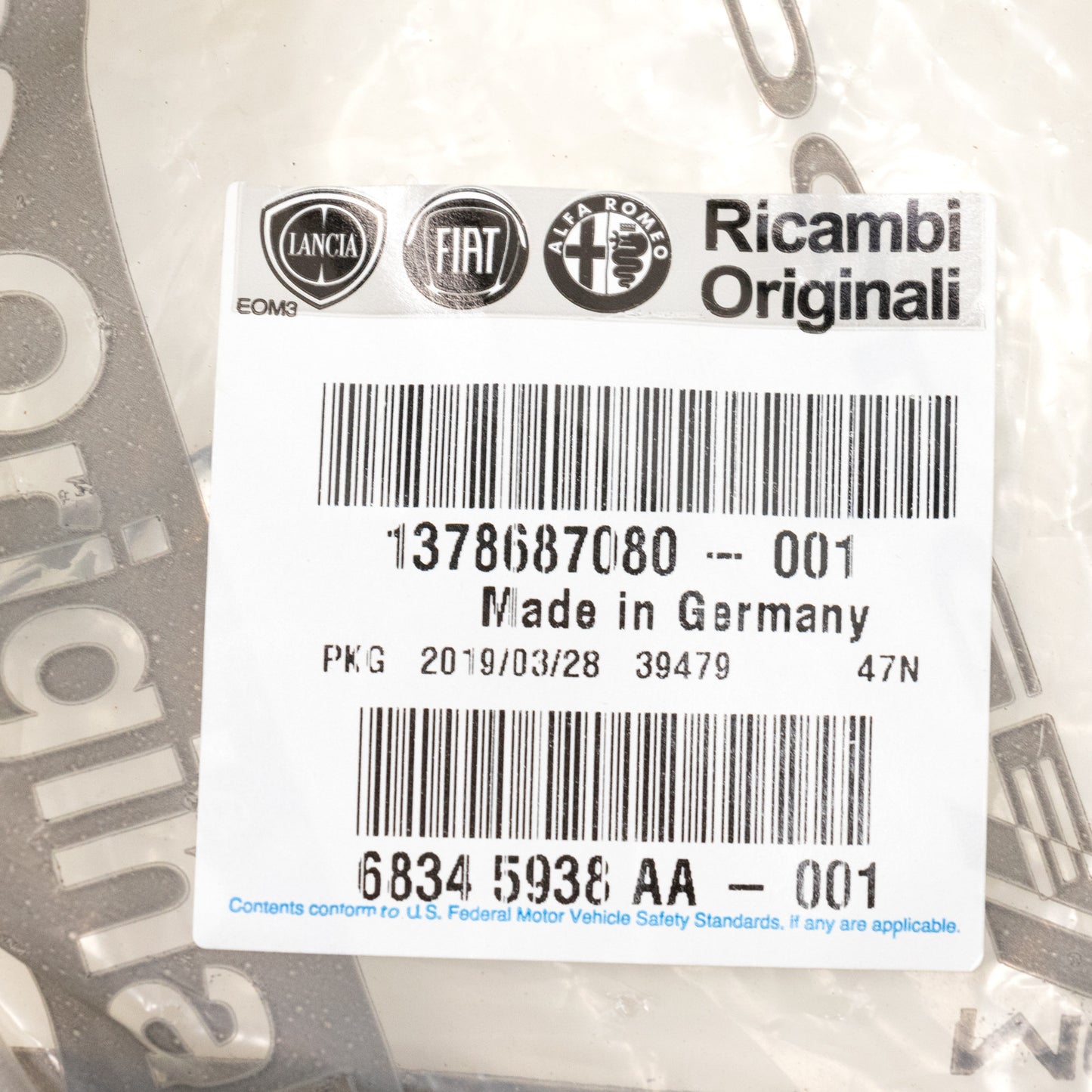 Mata izolacyjna pod maskę silnika od roku produkcji 2014 Oryginalna