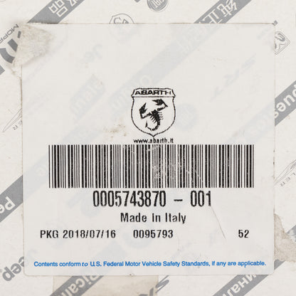 Aluminiowy korek wlewu paliwa Scorpion/Esseesse Fiat 500 5743870
