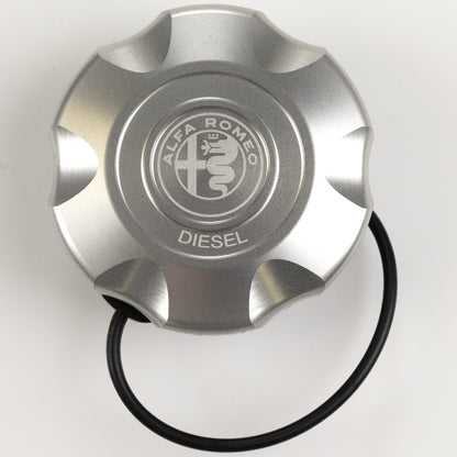 Aluminiowy korek wlewu paliwa Alfa Romeo Stelvio, silnik Diesla 50549326