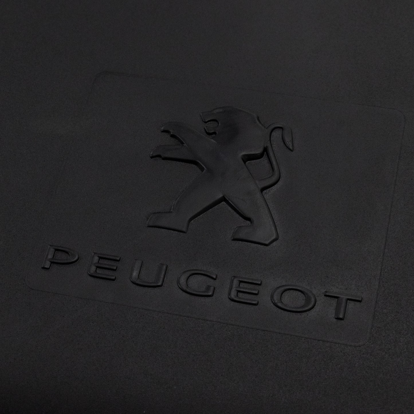 Zestaw 2 gumowych dywaników z logo Peugeot Oryginalny PSA