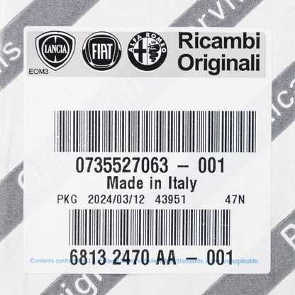 Centralna kratka nawiewu Fiat 500 735527063