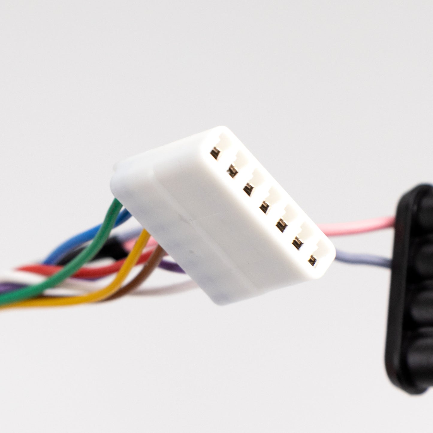 Lusterko zewnętrzne oryginalne lewe, regulowane elektrycznie, długie ramię lusterka