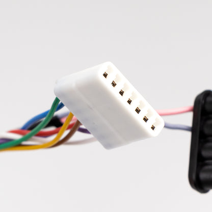 Lusterko zewnętrzne oryginalne lewe, regulowane elektrycznie, długie ramię lusterka