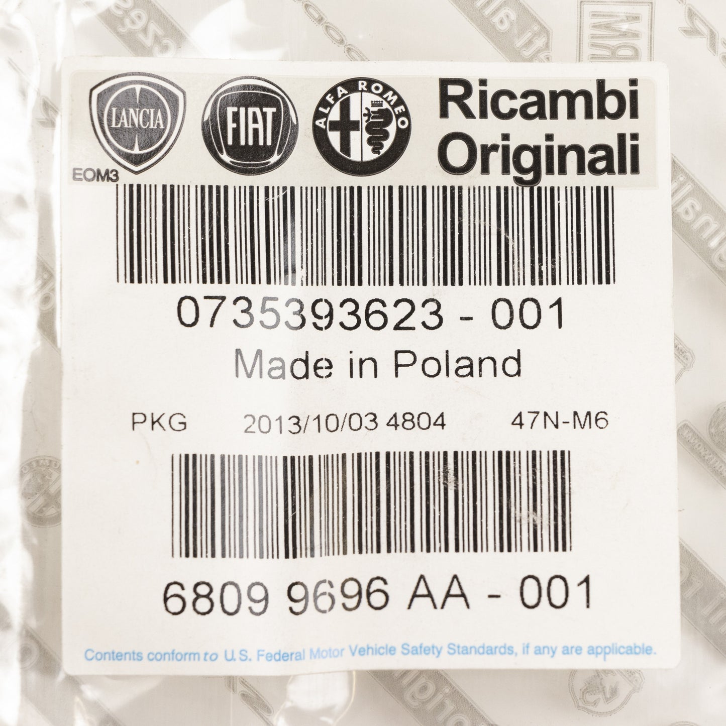 Osłona przedniego zderzaka Oryginalna