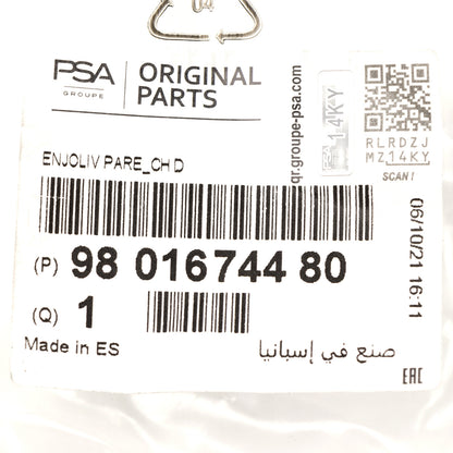 Oprawa przedniego prawego światła przeciwmgielnego PSA OE 9801674480