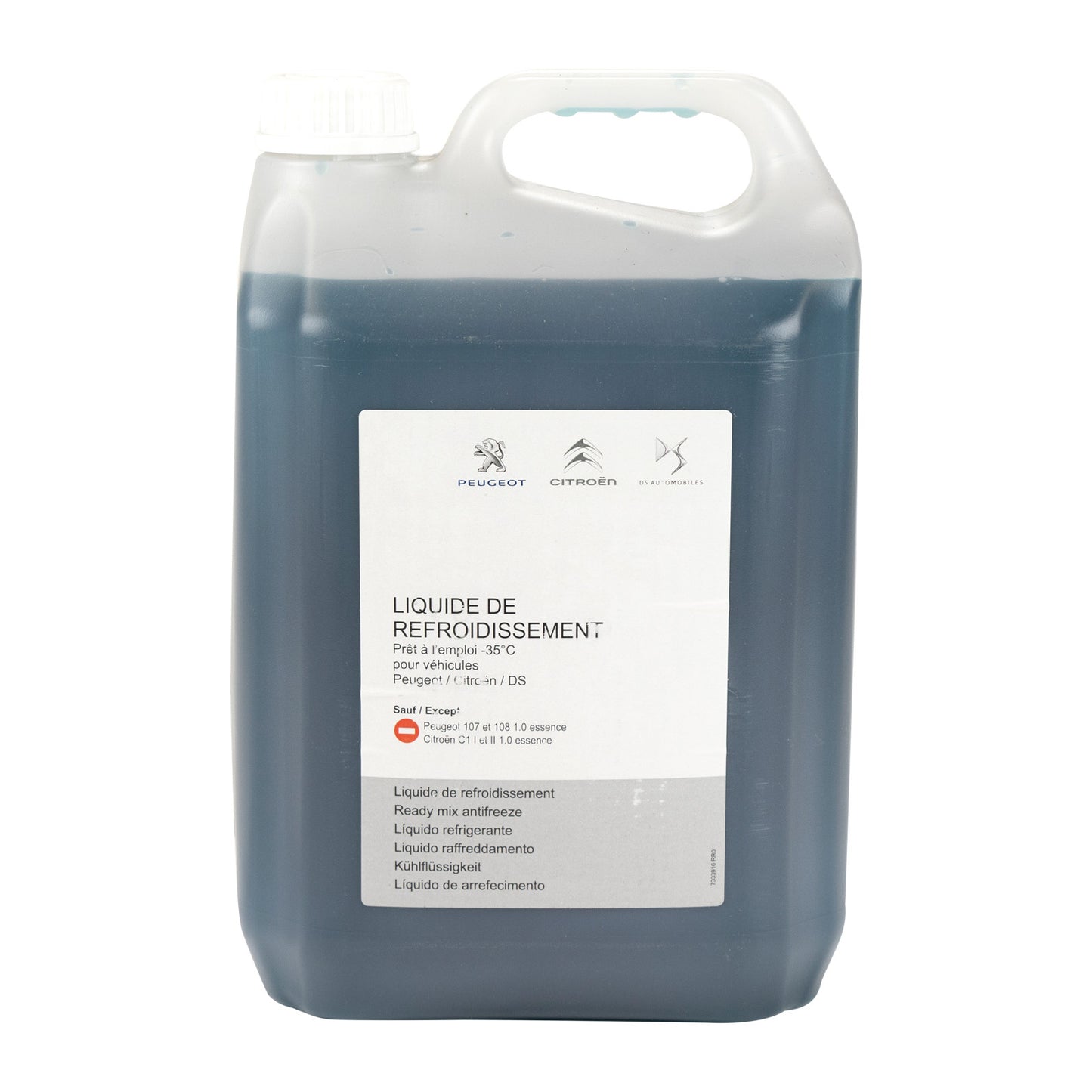 Oryginalny płyn chłodzący 5 l niebiesko-zielony Glysantin® G33 1637756480