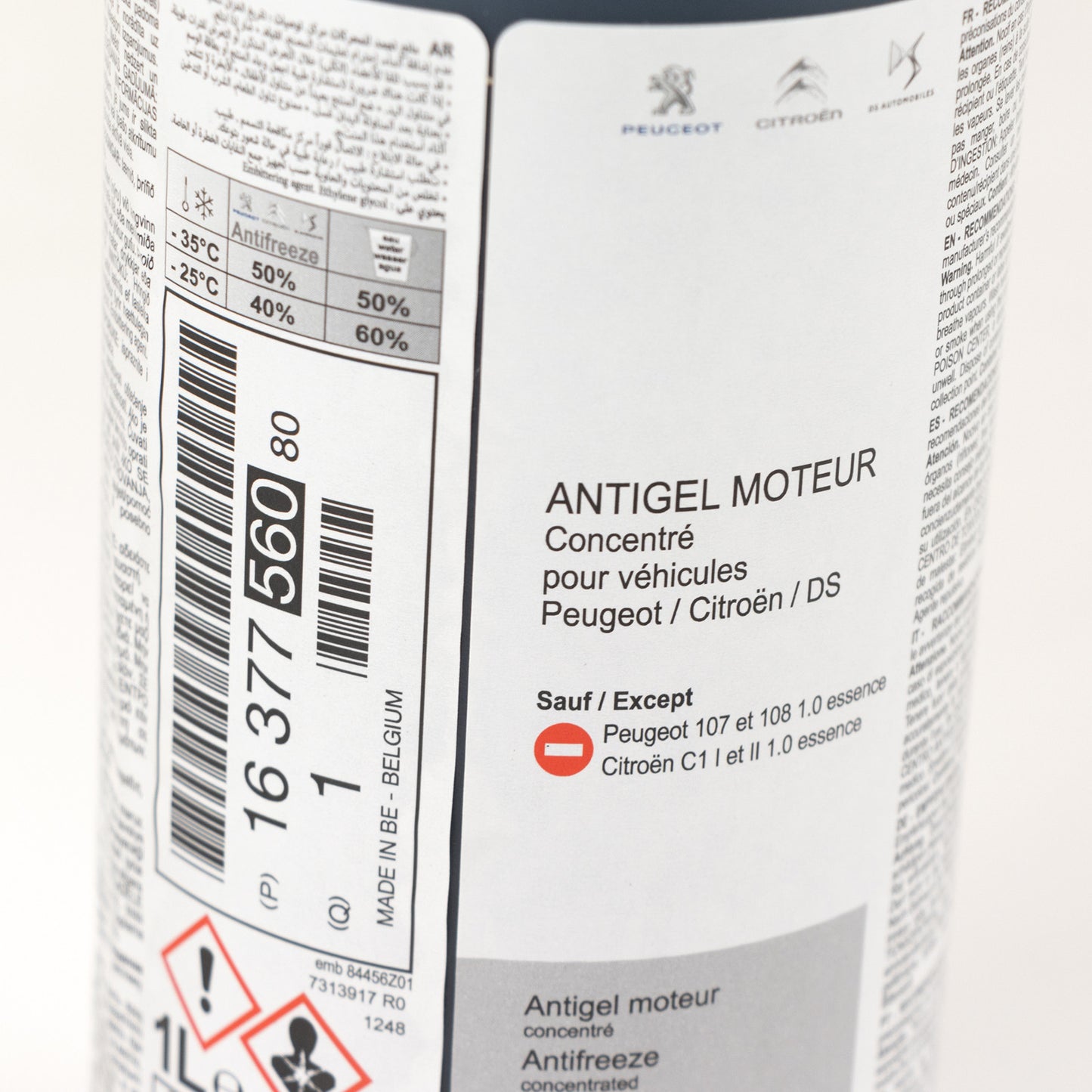 Oryginalny płyn chłodzący 1 l niebiesko-zielony Glysantin® G33 1637756080