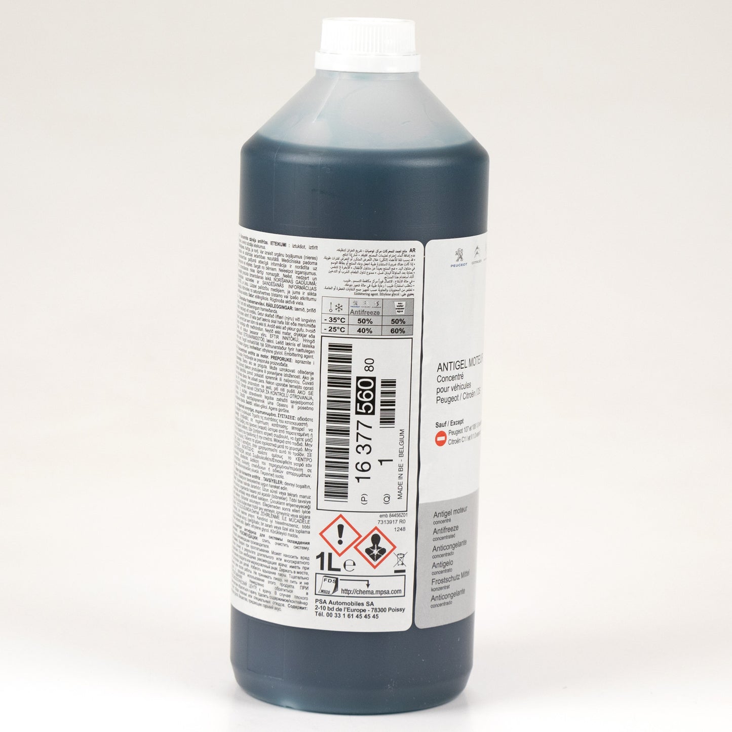 Oryginalny płyn chłodzący 1 l niebiesko-zielony Glysantin® G33 1637756080