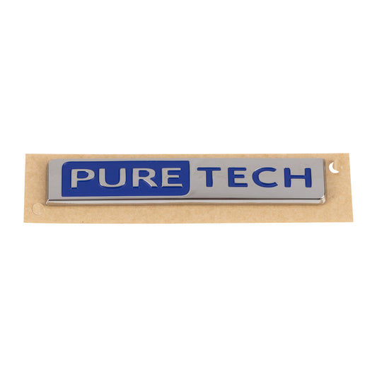 Emblemat na tylnej klapie z napisem „PureTech PSA OE 98173926VD