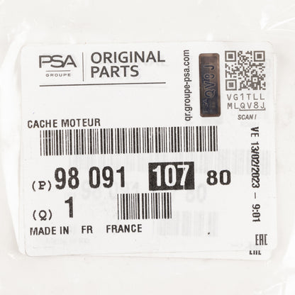 Osłona silnika górna PSA OE 9809110780 PEUGEOT BOXER Citroen Jumper