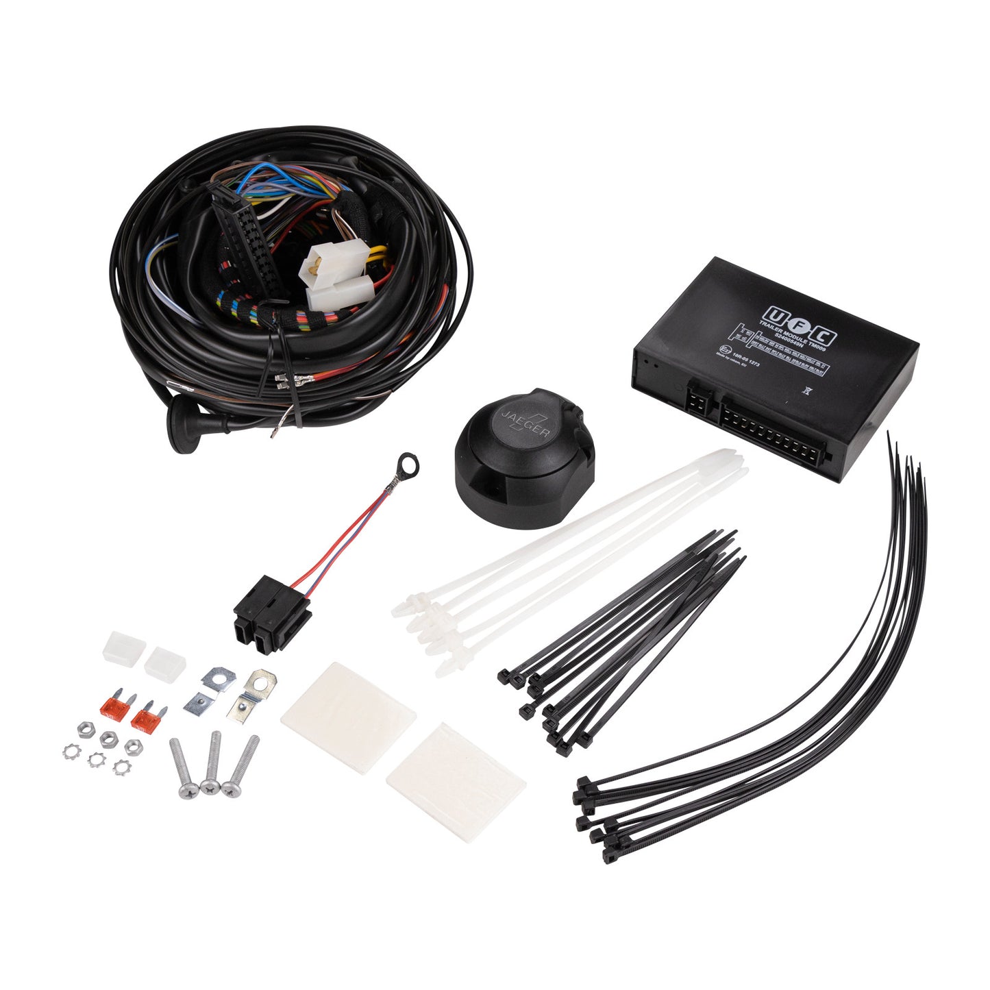 Zestaw elektryczny 13-pinowy 12 V ISO 11446 JAEGER Automotive