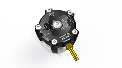 Zawór GFB DV+SV52 Universal SV52 - High Flow/High Pressure Racing Dump Valve (Alloy Weld On)